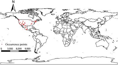 Predicting global potential distribution of Peromyscopsylla hesperomys and Orchopeas sexdentatus and risk assessment for invading China under climate change